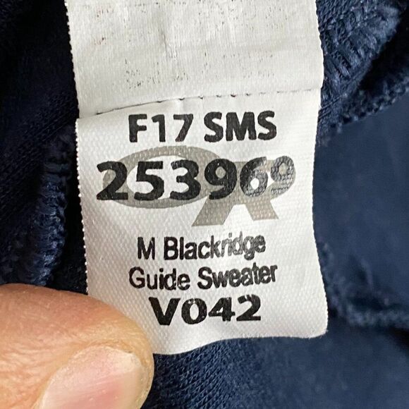 Outdoor Research Blackridge Guide Sweater Large Blue Camping Hiking Outdoor - Picture 5 of 5